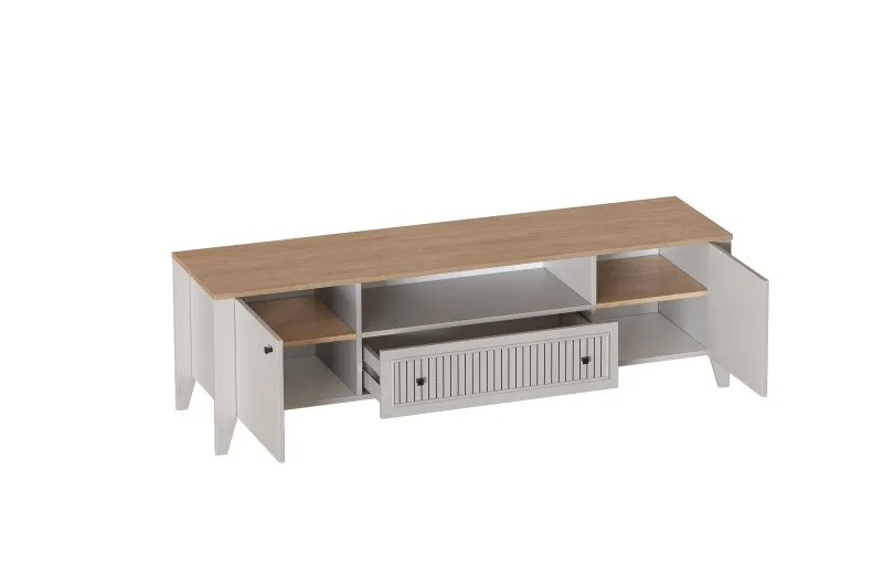 Тумба ТВ 2 дв 1 ящ "Валенсия" гостиная широкая