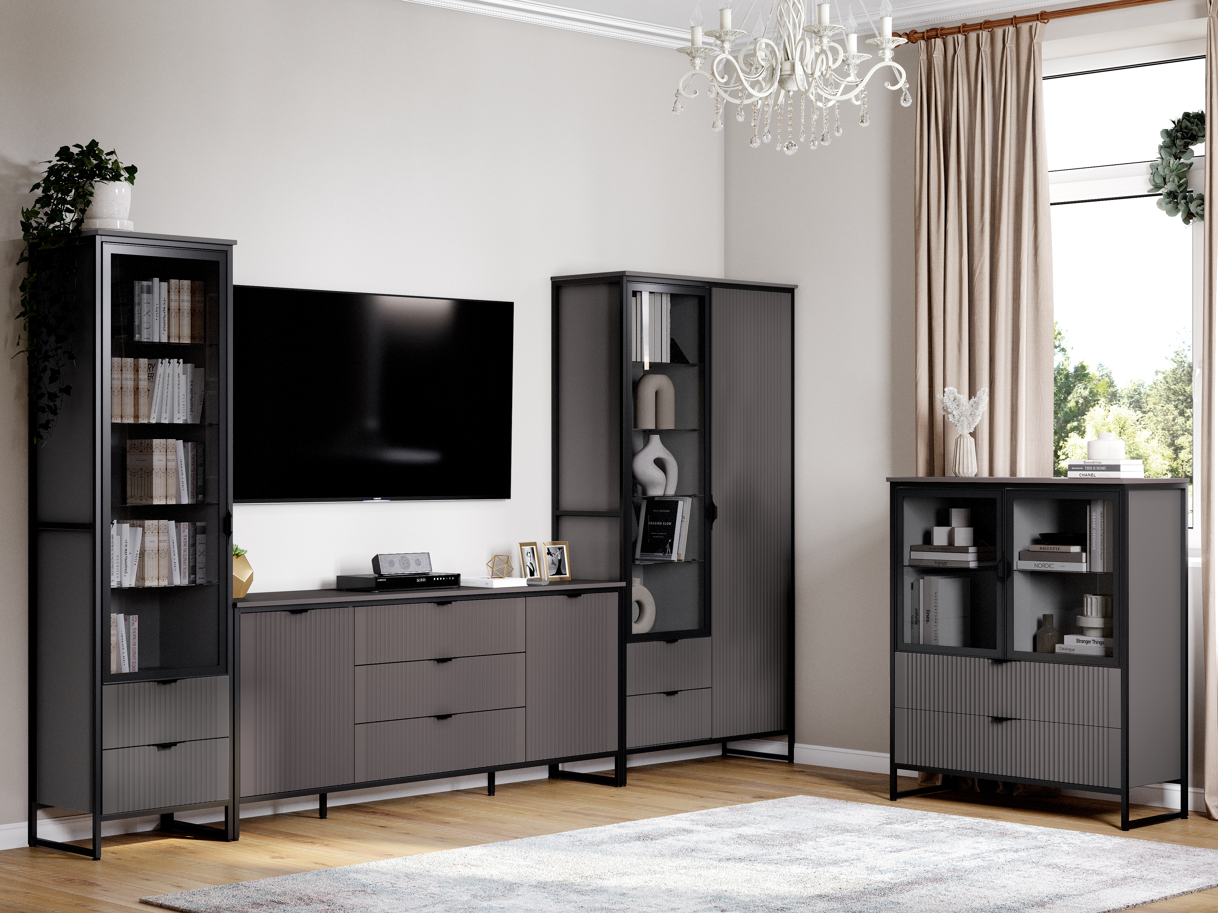 Модульная гостиная Нора" композиция #2 Модульная гостиная Нора" композиция #2